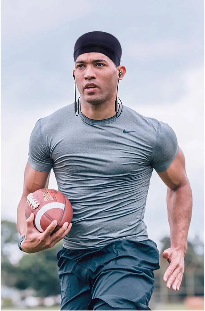 3 Pack Cooling Skull Cap Helmet Liner Sweat Wicking Cycling Running Hat for Men Women