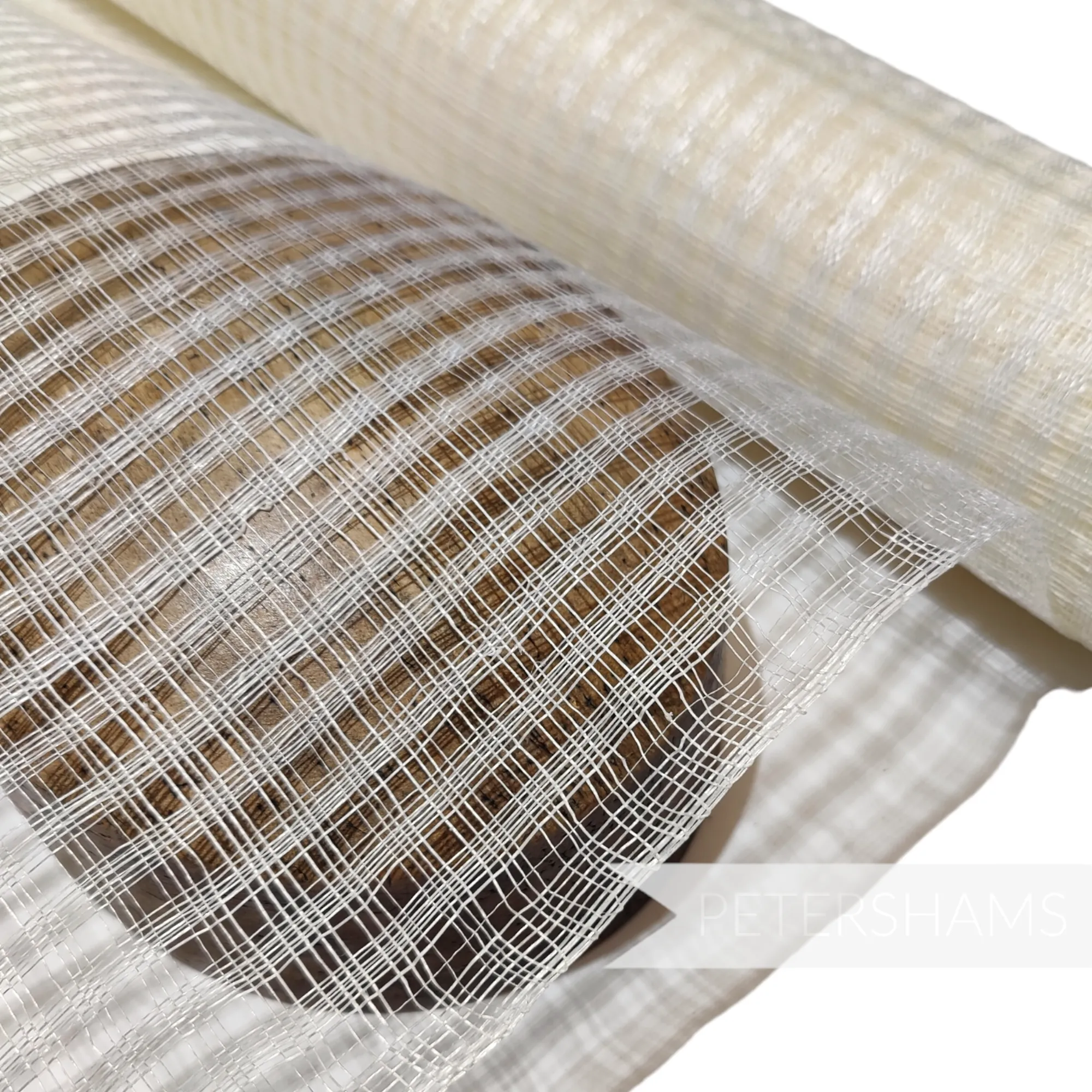 Basket Weave Sinamay Fabric - 1/2 metre