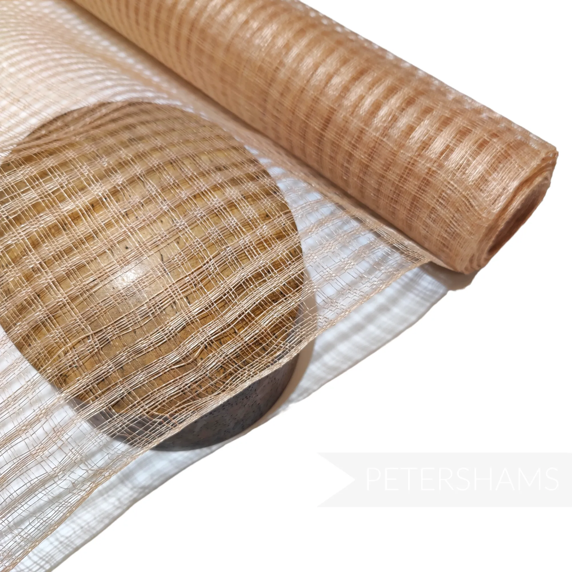 Basket Weave Sinamay Fabric - 1/2 metre