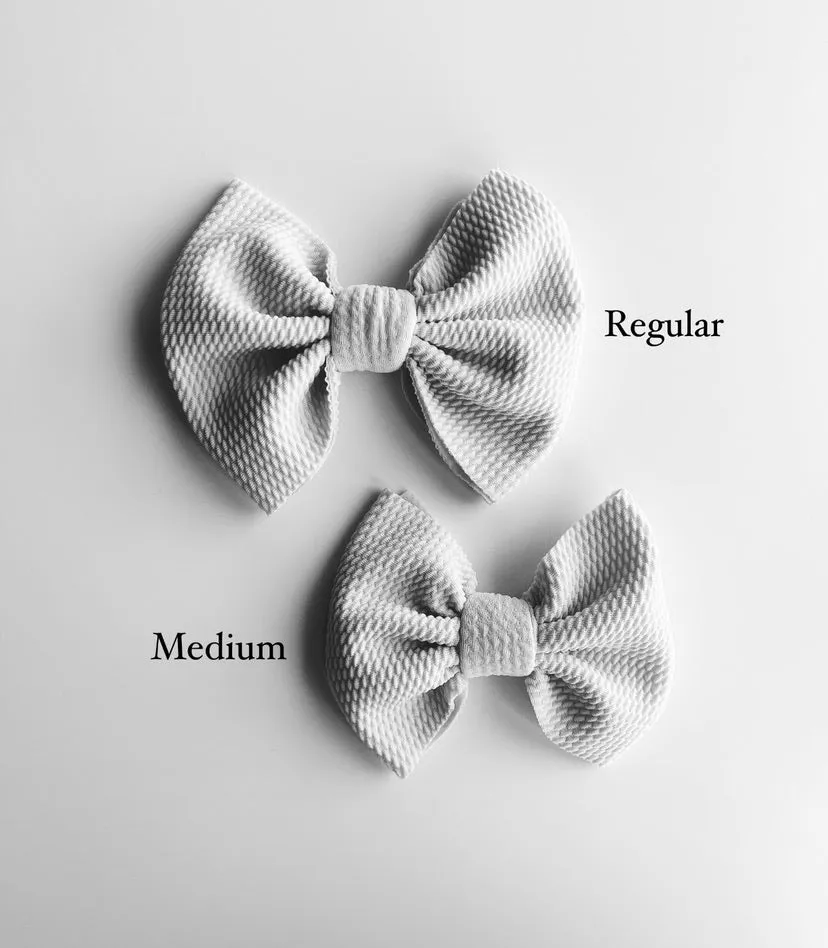 blue floral "julia" regular clip