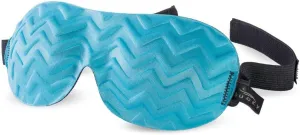 Bucky Ultralight Travel & Sleep Chevron Eye Mask, Blue Jade, One Size