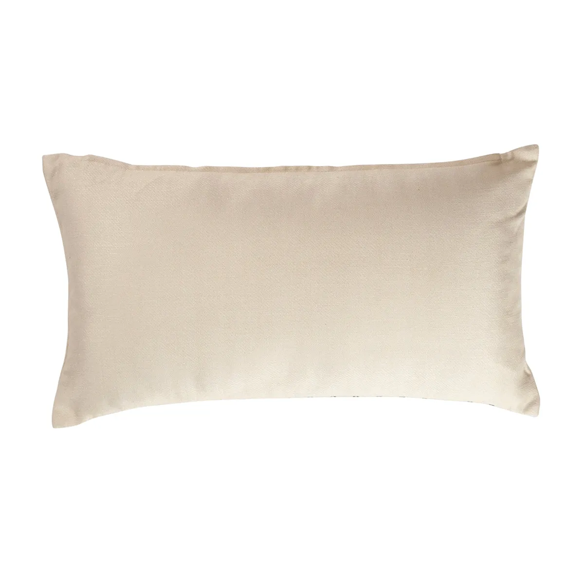 Exotic Heritage Ruler Dot Embroidered Grey Cushion Cover