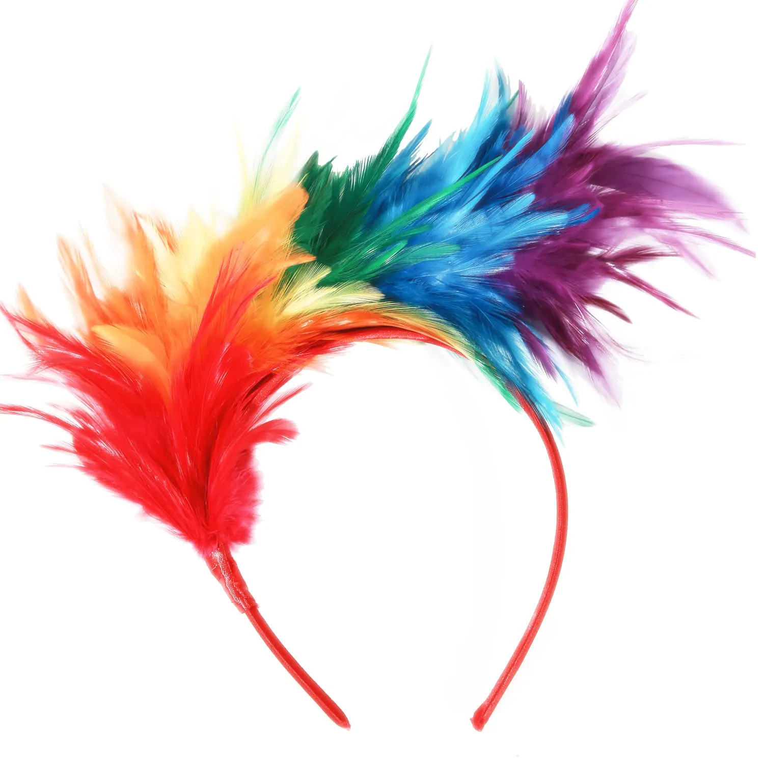 Fashion Hairband Feathers Headband Tea Party Cocktail Wedding Headpiece