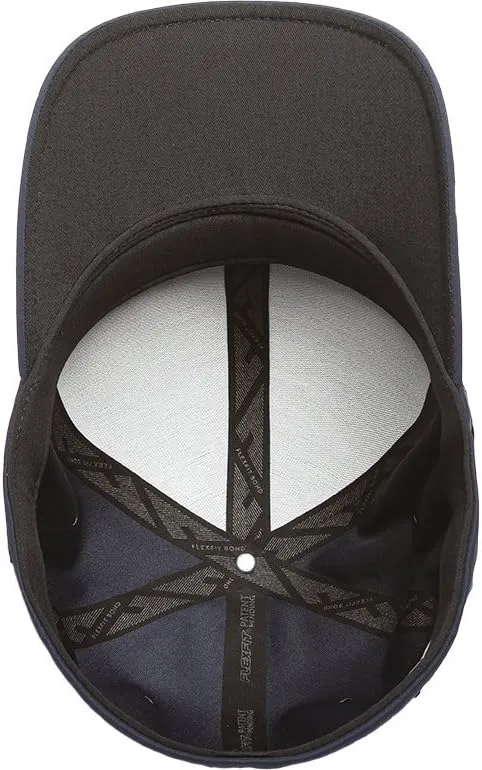 FlexFit Men's One Size Delta Seamless Cap, Maroon, Large-X-Large