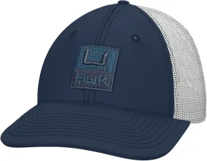 HUK Men's Mesh Trucker Snapback Anti-Glare Fishing Hat