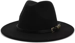 Jazz Hats Men's Tweed Bowler Hat Jazz Hat for Women and Men