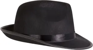 Kangaroo Fedora Brim Felt Church Hat Men Women I Summer Beach Sun Hat with Band I Men's 1920s Gatsby Gangster Costume