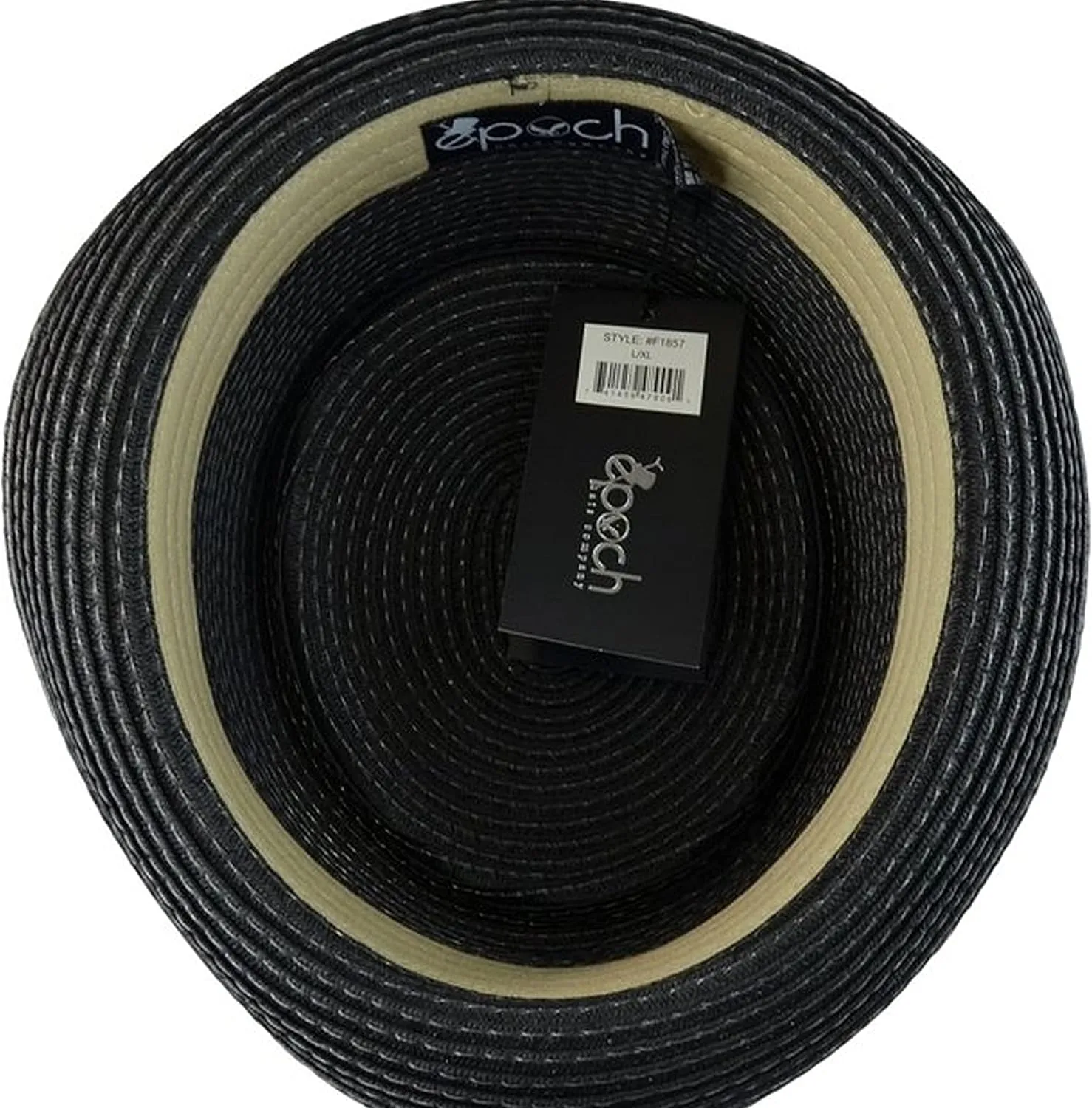 Men's Fancy Summer Straw Pork Pie Derby Fedora Upturn Brim Hat