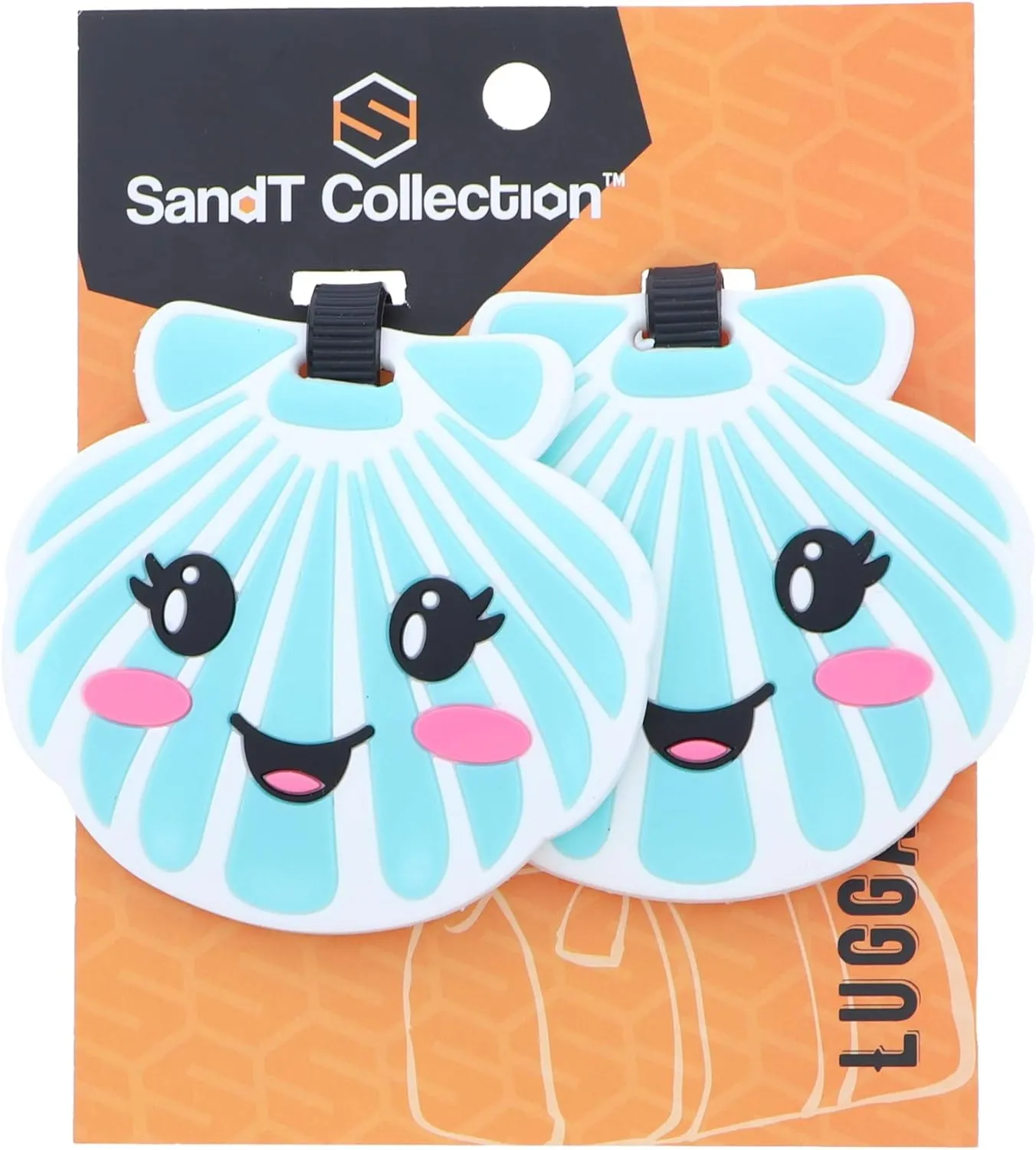 Summer Vacation Luggage Tag Suitcase ID - Set of 2