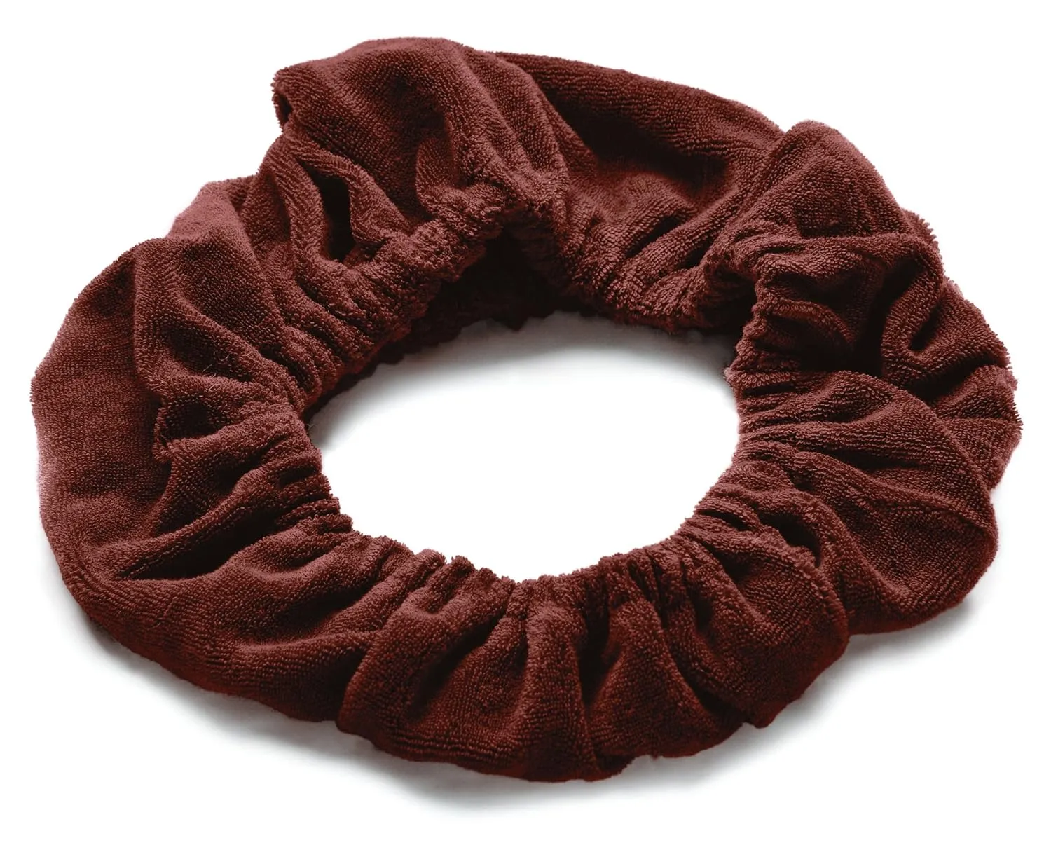 TASSI (Brown Hair Holder Head Wrap Stretch Terry Cloth, The Best Way To Hold Your Hair Since...Ever!