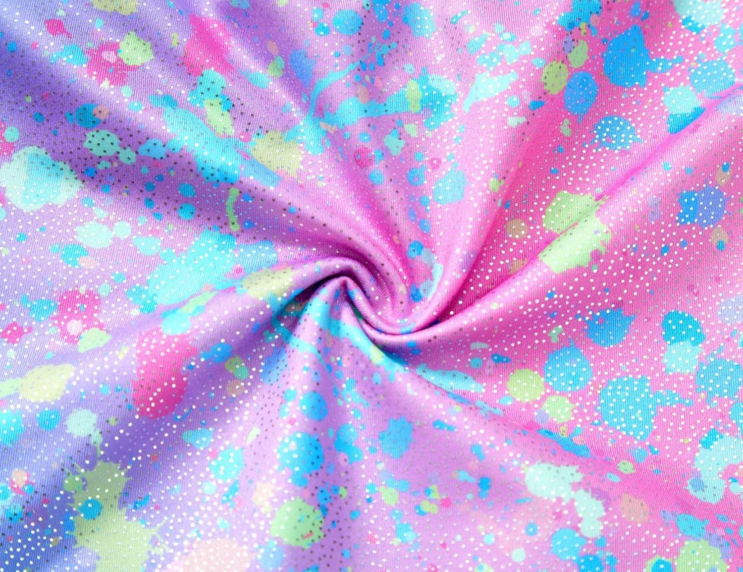TENVDA Girls Ballet Leotards with Skirt Sparkly Sleeveless Gymnastics Dance Dresses Outfit (Toddler/Little Kid/Big Kids)