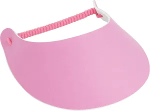 The Incredible Sunvisor - Available in Beautiful Solid Colors, Perfect for The Summer! (Med. Pink)