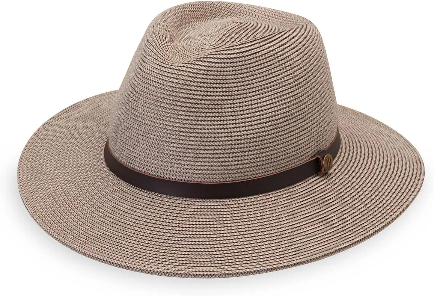 Wallaroo Hat Company Mens Carter Fedora  UPF 50  Sun Protection, Wide Brim, Packable Design and Adjustable Sizing