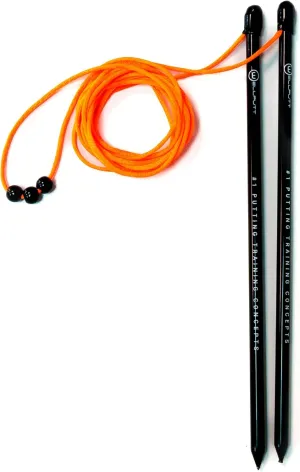 WELLPUTT - 10ft Putting String Line - Golf Outdoor Training aid