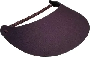 Women's Solid Color Design Lightweight Packable Foam Visor for Sun Protection and Outdoor Activities